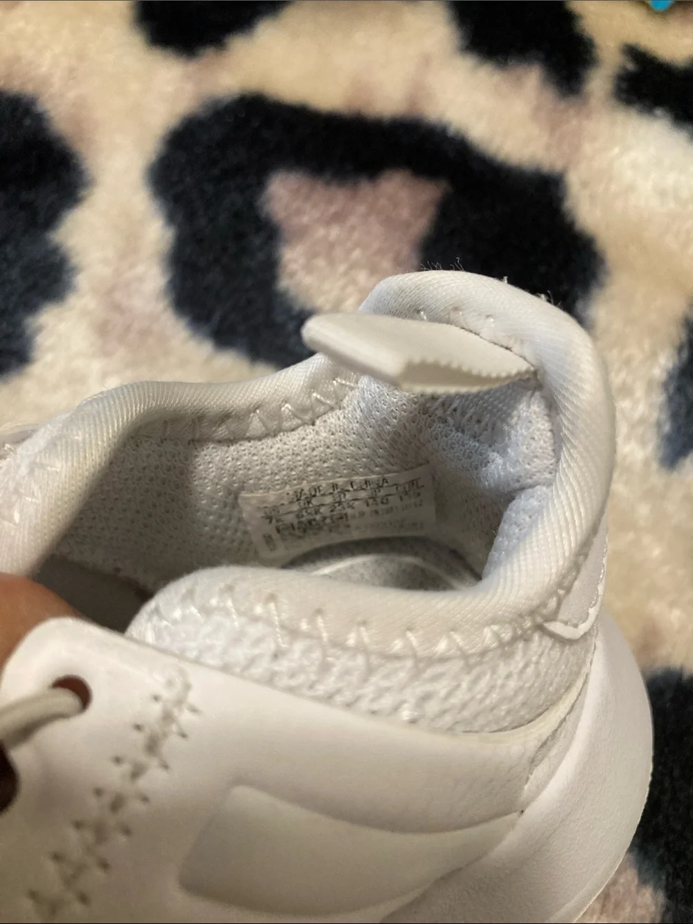 adidas Kids All-White Knit Slip-On Sneakers